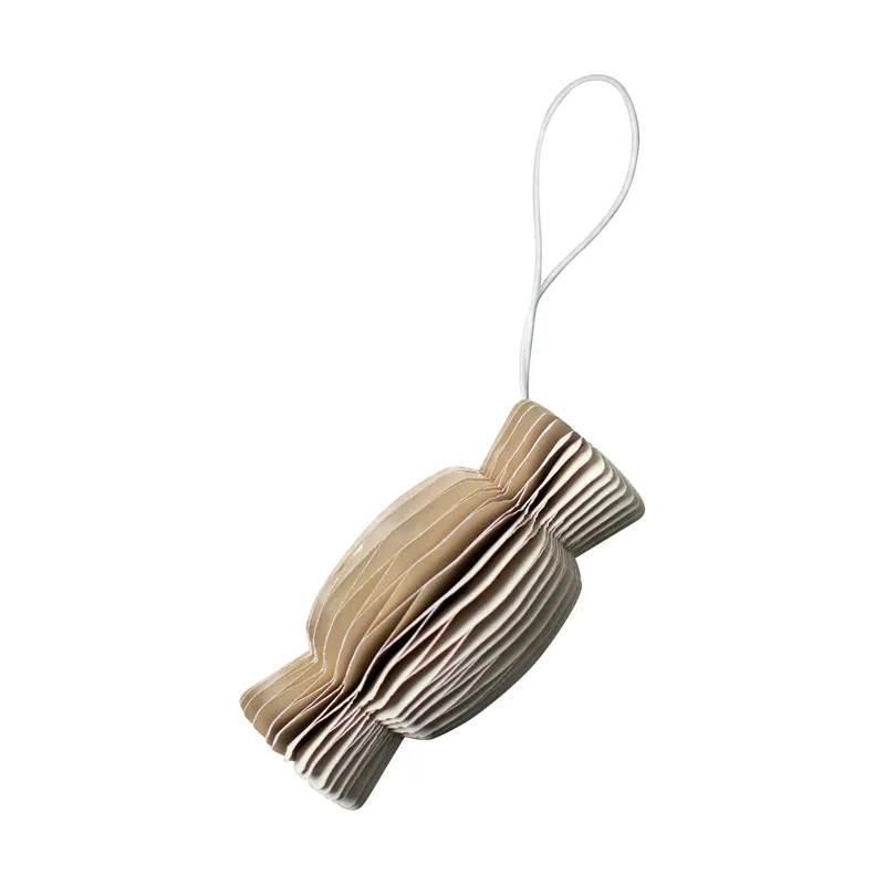 Latest Paper Candy Christmas decoration, Dark red