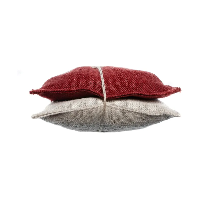 Lavender Scent pillow 9x9 cm, Sage-oatmeal Luxury