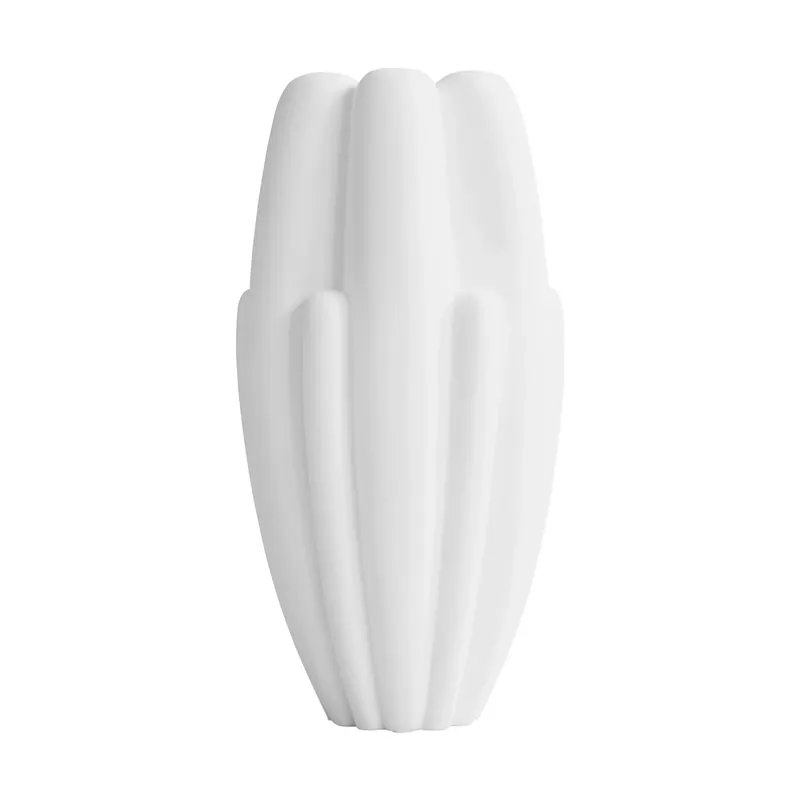 Top Rated Bloom slim vase big 68x34,5 cm, Bone white