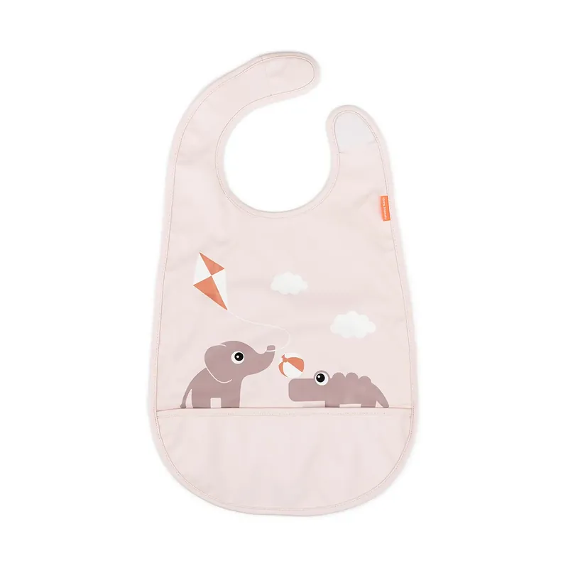 Playground bib with velcro, Blue Reduced Price