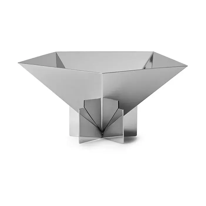 Fem decorative bowl, Stainless Steel Grab Now