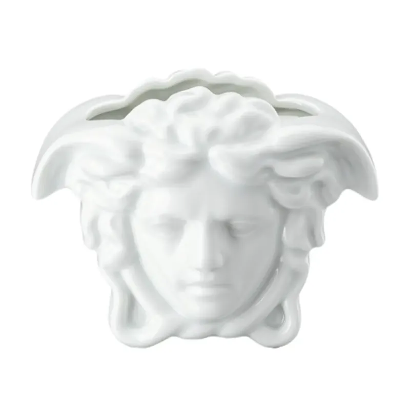 Direct From Manufacturer Versace Medusa Grande vase 9 cm, White