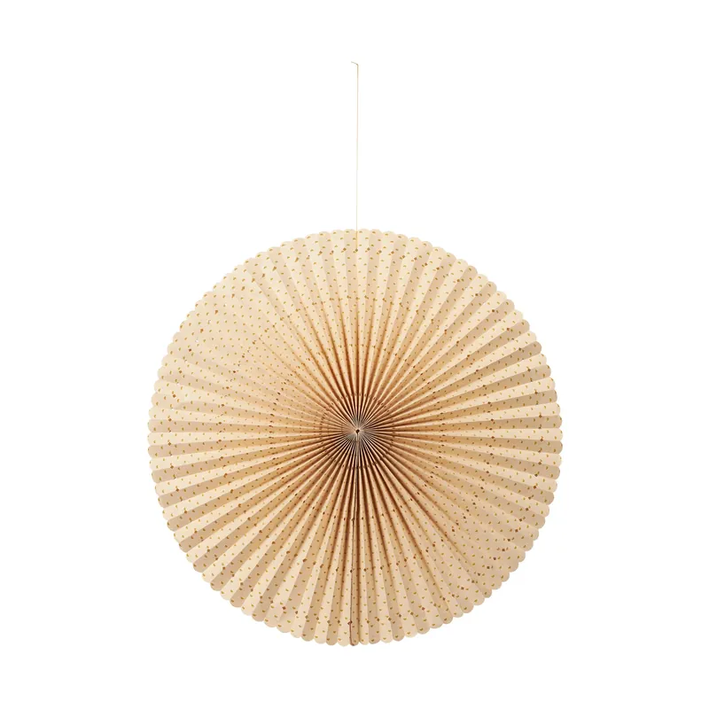 Stella rosette advent star L Ø60 cm, Natural-forest green Weekend Sale