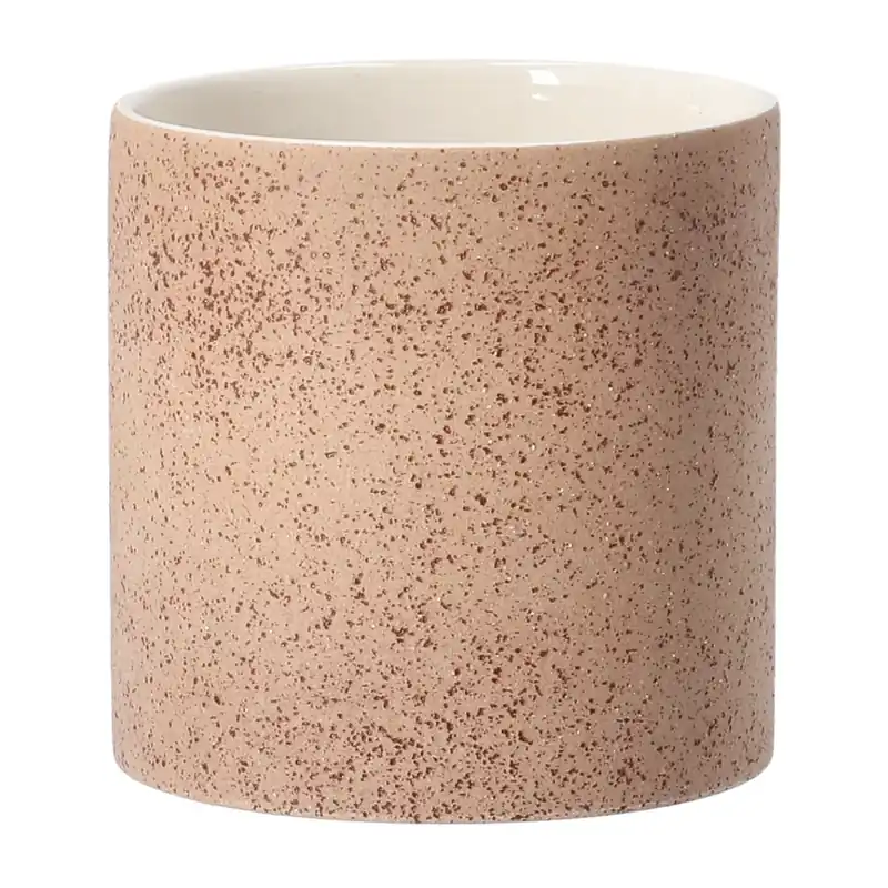Seasonal Sale Speckled pot Ø15 cm, Rust