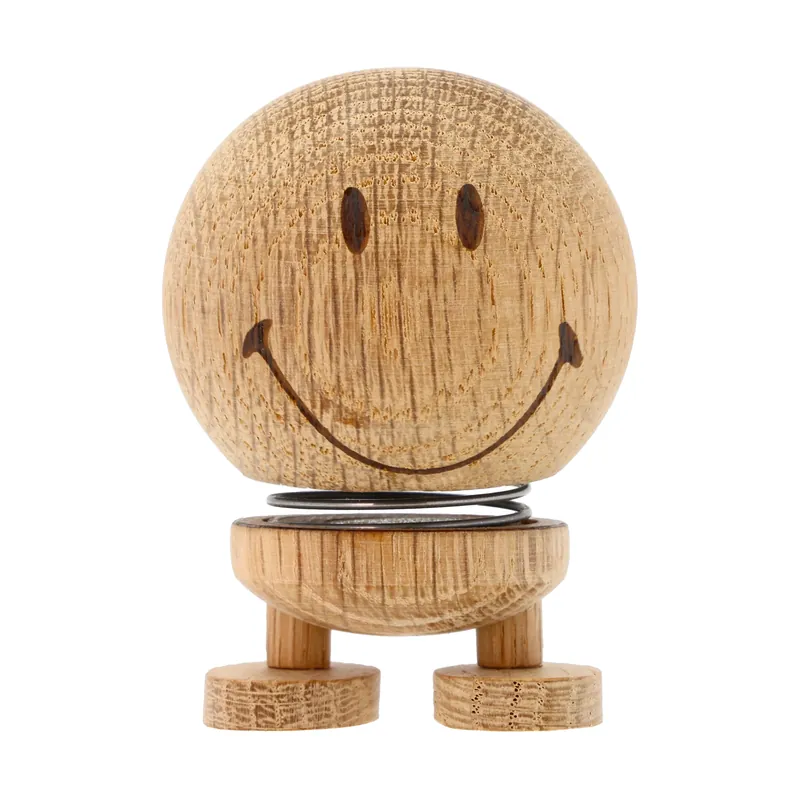 Hoptimist Smiley S figure, Raw oak Mega Sale