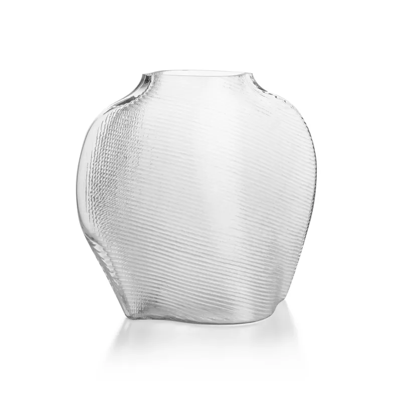 Free Delivery Flow 2 vase, clear