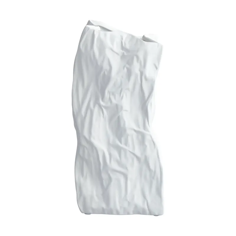 Free Returns Kami vase medio 35x16 cm, Bone white