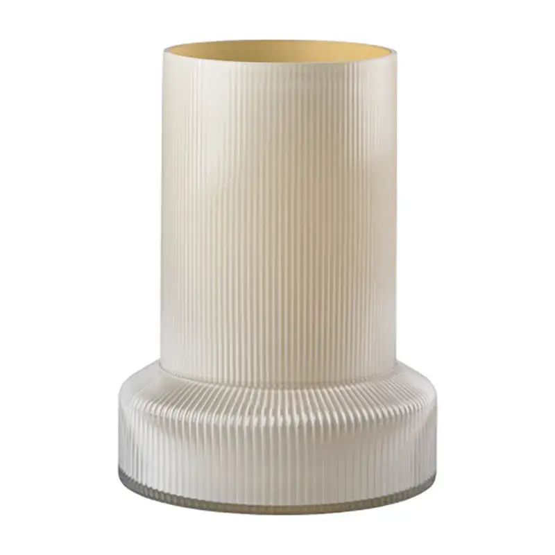 Buy Online Hvils glass vase Ø21 cm, White