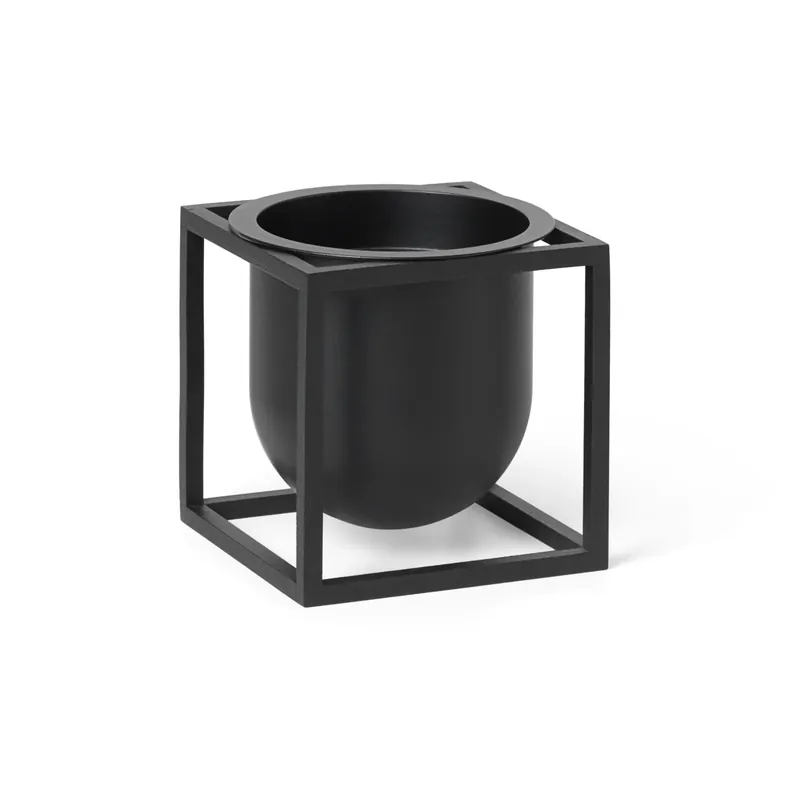 Buy Today Kubus flower pot 10 cm, Black