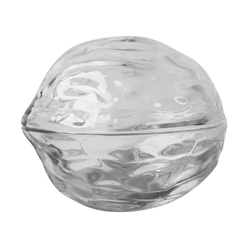 Walnut bowl with lid, Dust Worldwide Shipping