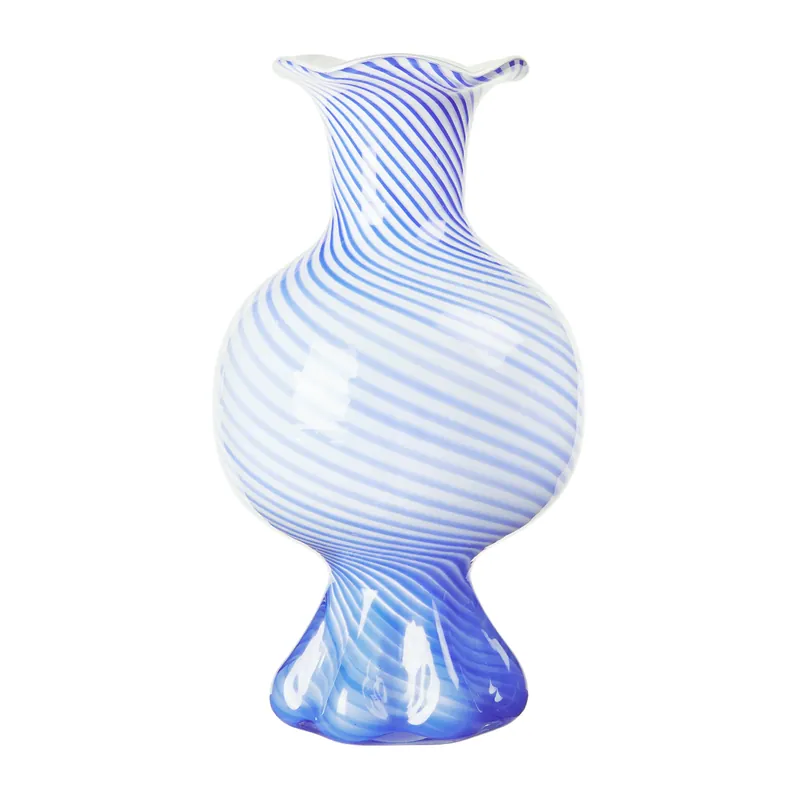 Mella vase 30 cm, Fairy pink-off white Hot Deal