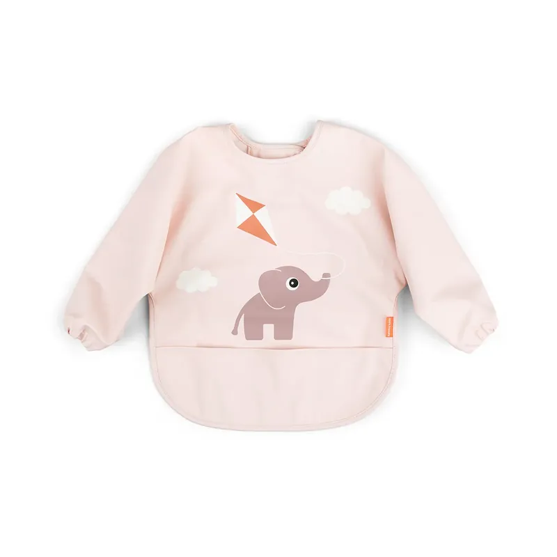 Playground bib with sleeve, Blue Reduced Price