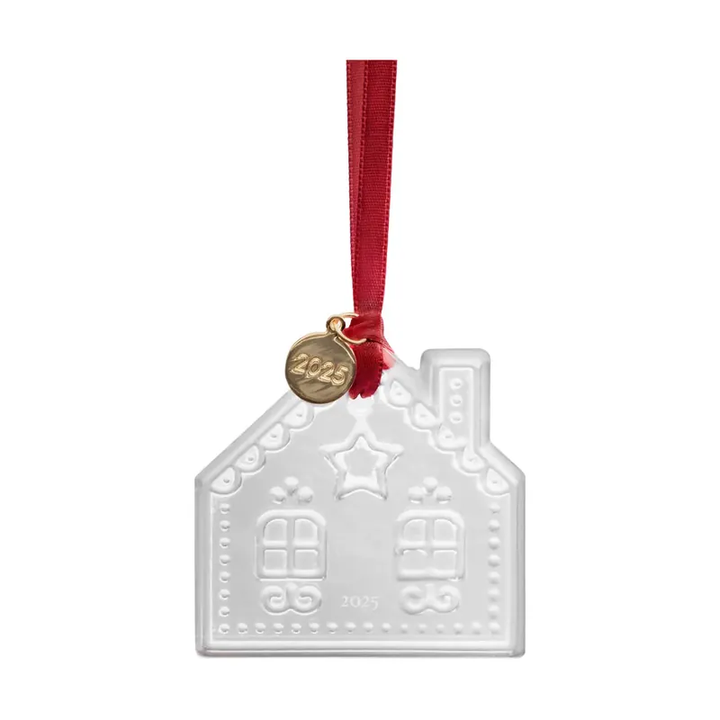 Premium Annual holiday ornament Christmas decoration, Gingerbread House 2025