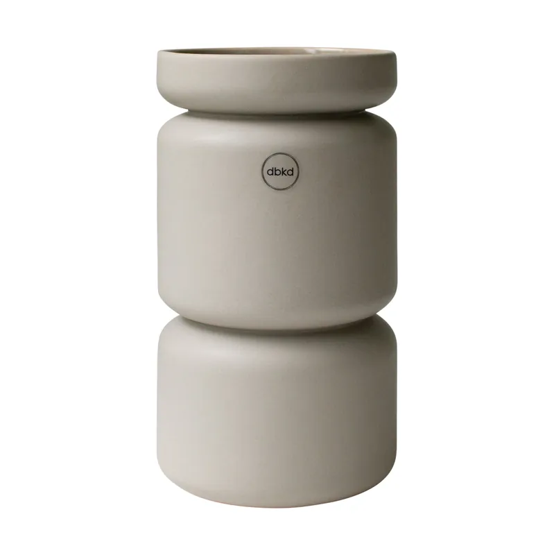 Neck pot, Clear, Ø22.5x20 cm Seasonal Sale