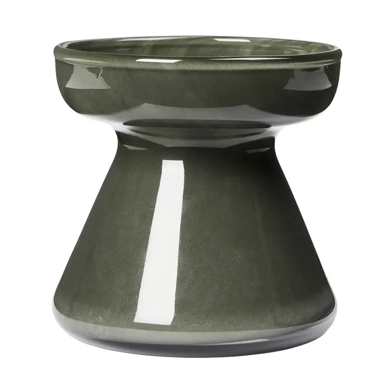Time-Limited Solai vase, Dark Green, 10 cm