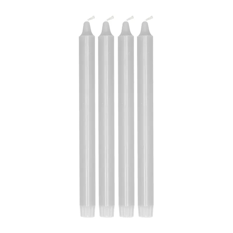 Holiday Sale Ambiance tapered candle 4 pack 27 cm, White