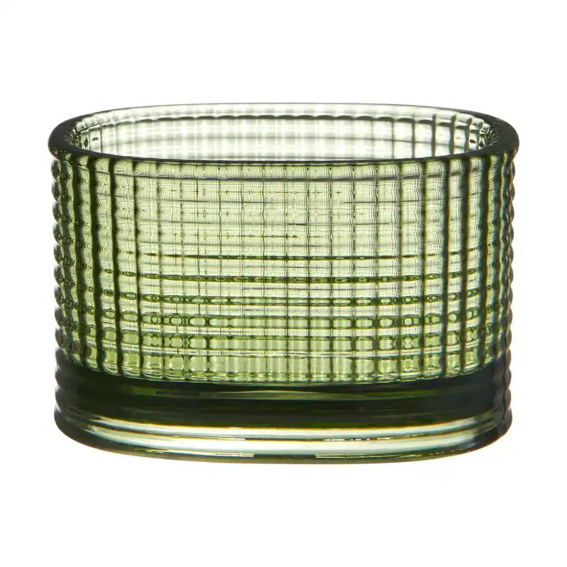 Magica tealight holder super ellipse 5 cm, Green Must Have