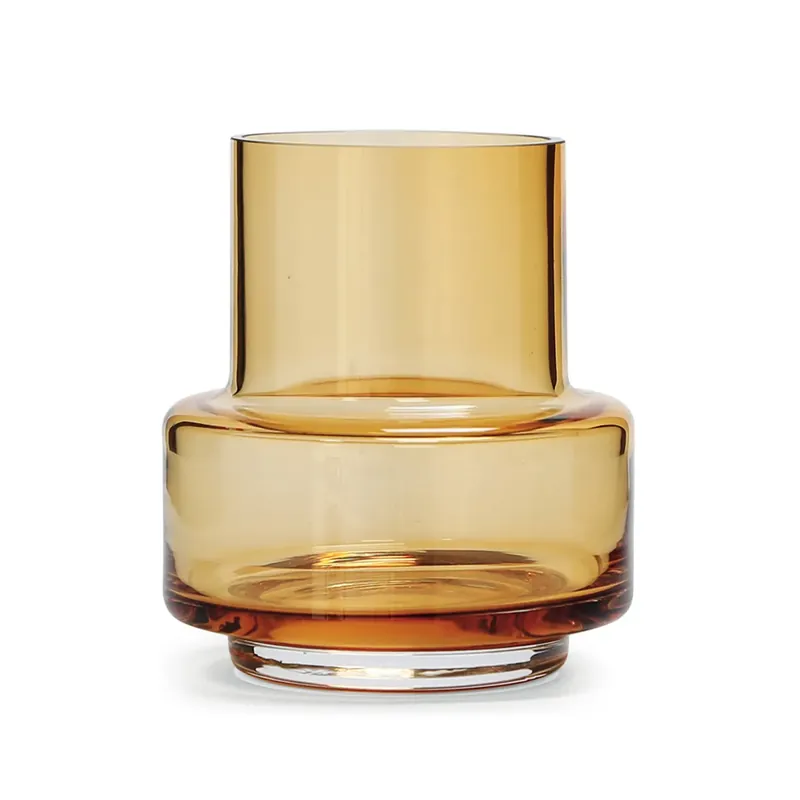 Hurricane tea light no. 25, Amber Save Now