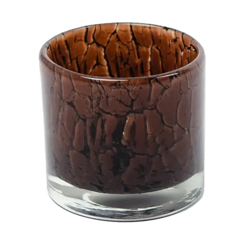 Fuji tealight holder Ø8 cm, Dark brown Don’t Miss Out