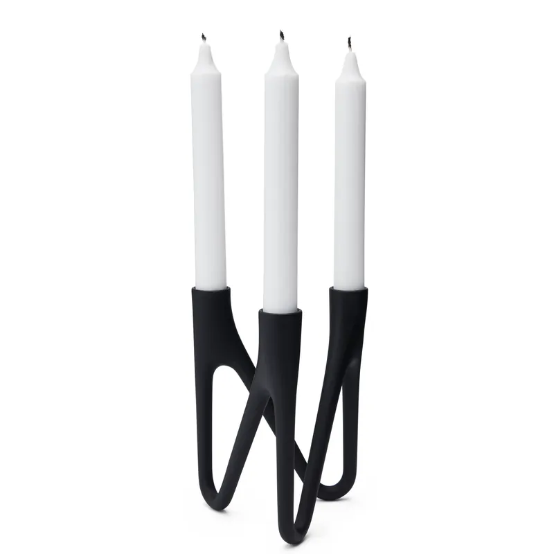 Today Only Morsø Roots candle sticks, Black