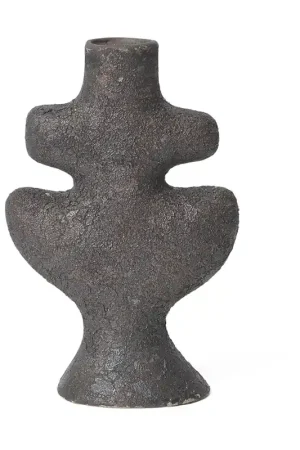 Yara candlestick small, Rustic Iron Money Back Guarantee