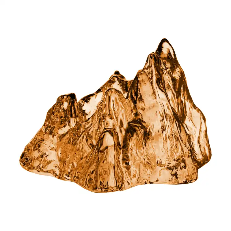 Top Pick The Rock votive 91 mm, Amber