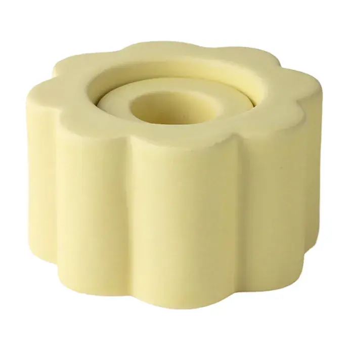 Trending Birgit vase/candle sticks 5 cm, Pale Yellow