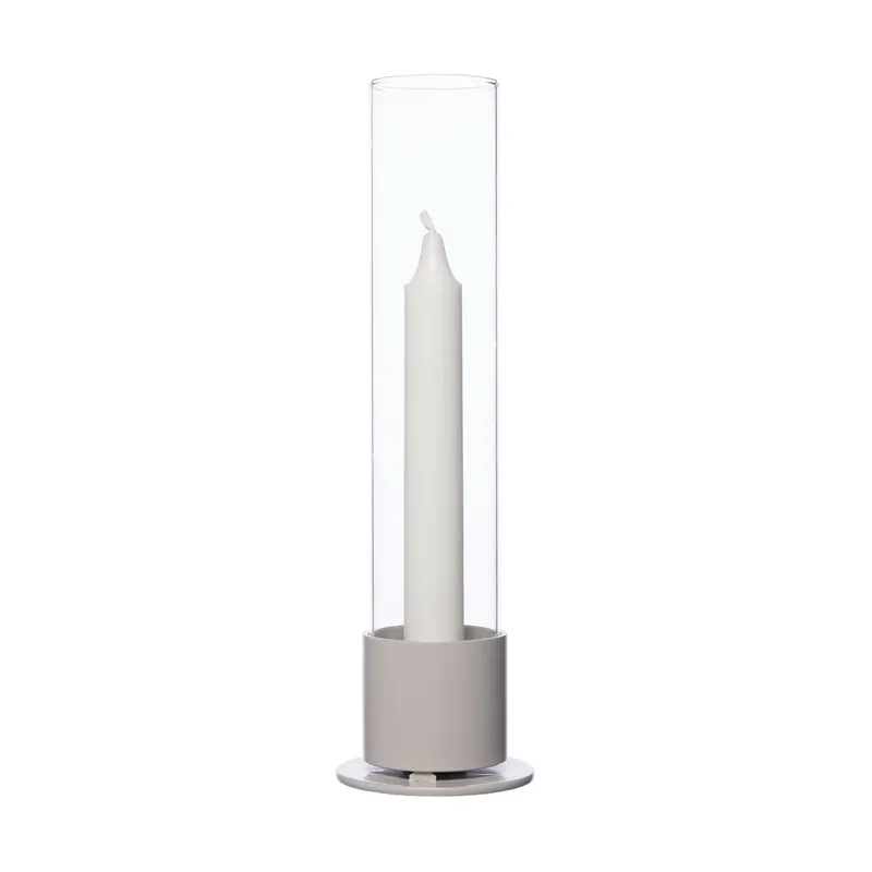 Premium Ernst candle holder glass cylinder Ø7.5 cm, Mole