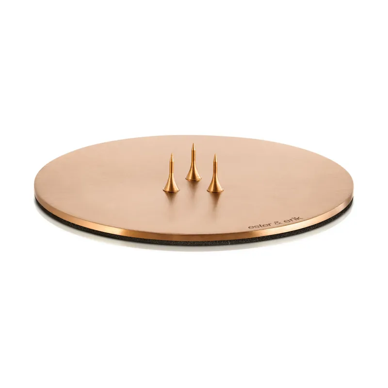 ester & erik candle holder Ø9 cm matte, Gold Hot Picks