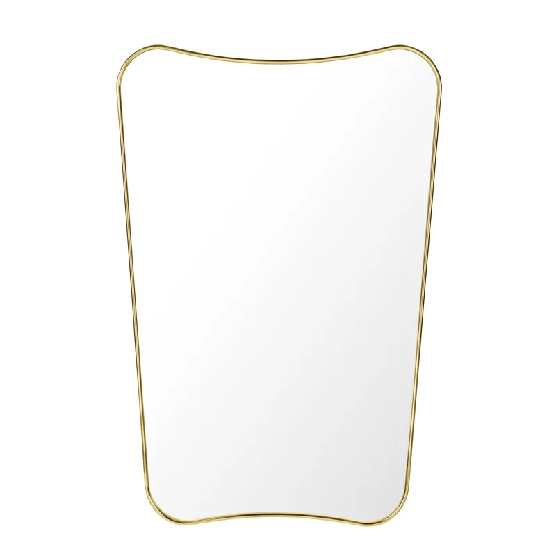 F.A.33 Rectangular mirror, brass Last Chance