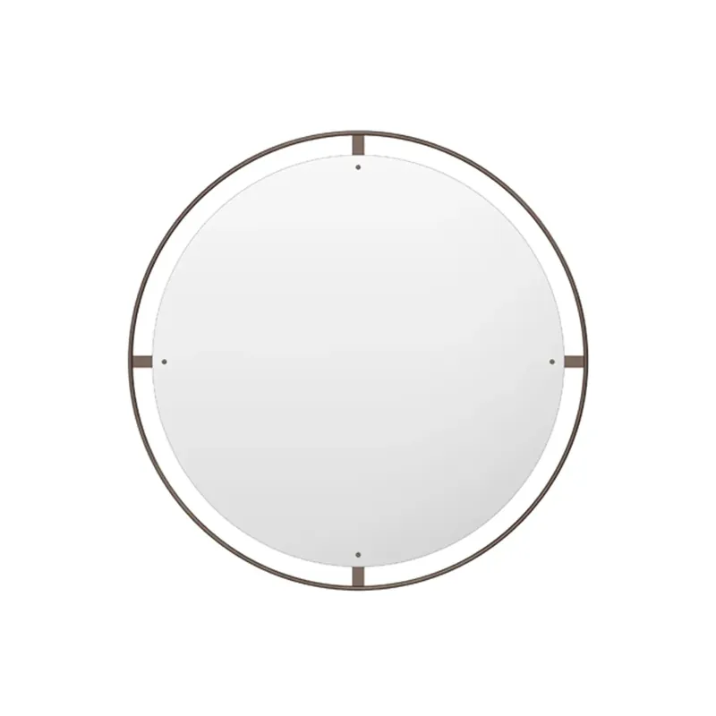 Nimbus mirror, Bronzed brass, ø60 Last Chance