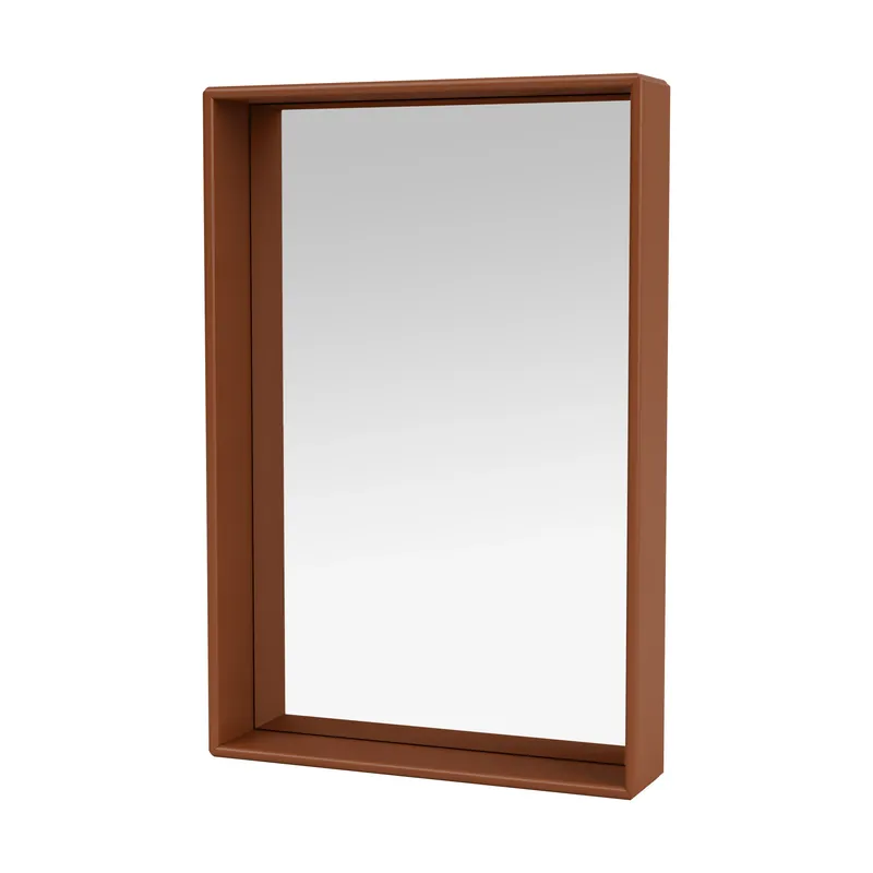 Wholesale Shelfie colour frame mirror 46.8x69.6 cm, Rosehip