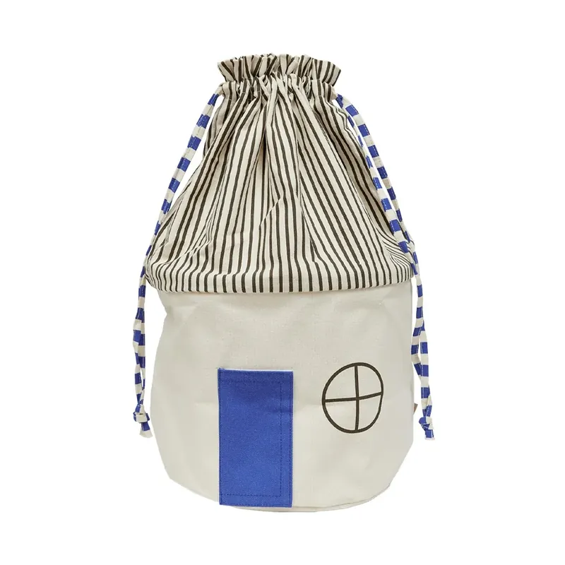 Editor’s Pick Koya storage basket large, Optic Blue
