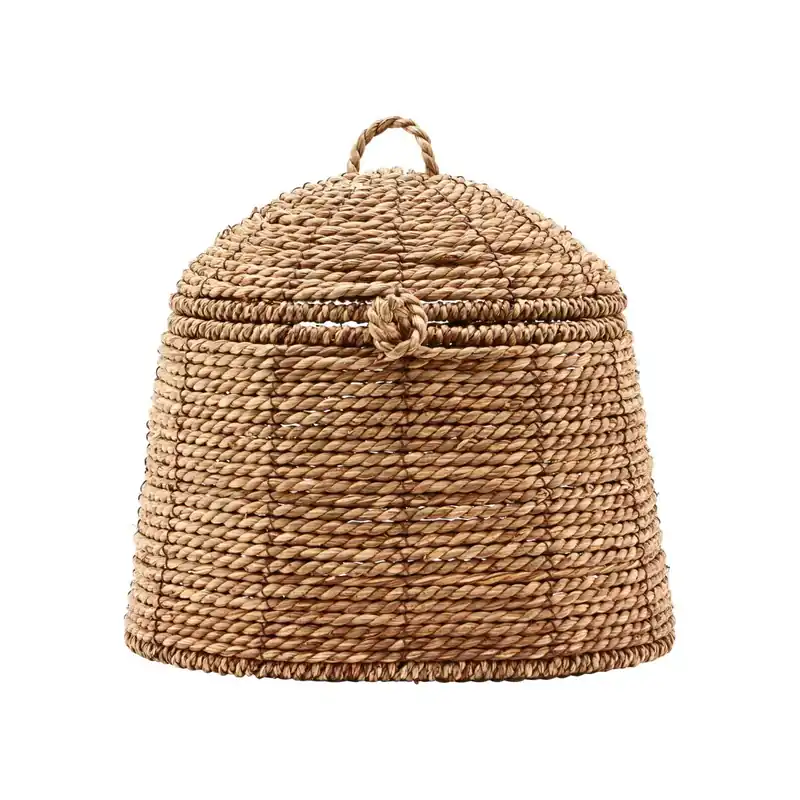 Rama basket with lid natural, 19 cm Certified