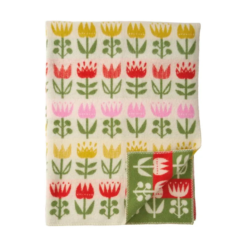 Professional Grade Tulip throw 130x180 cm, Multi