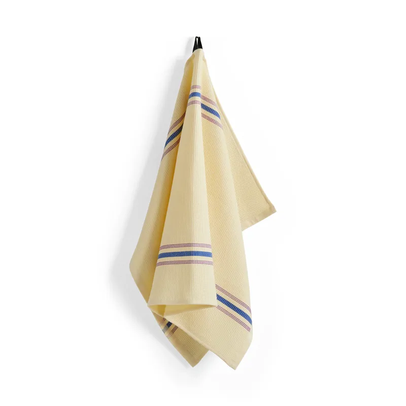 Grab Now Canteen kitchen towel 52x80 cm, Cream/blue
