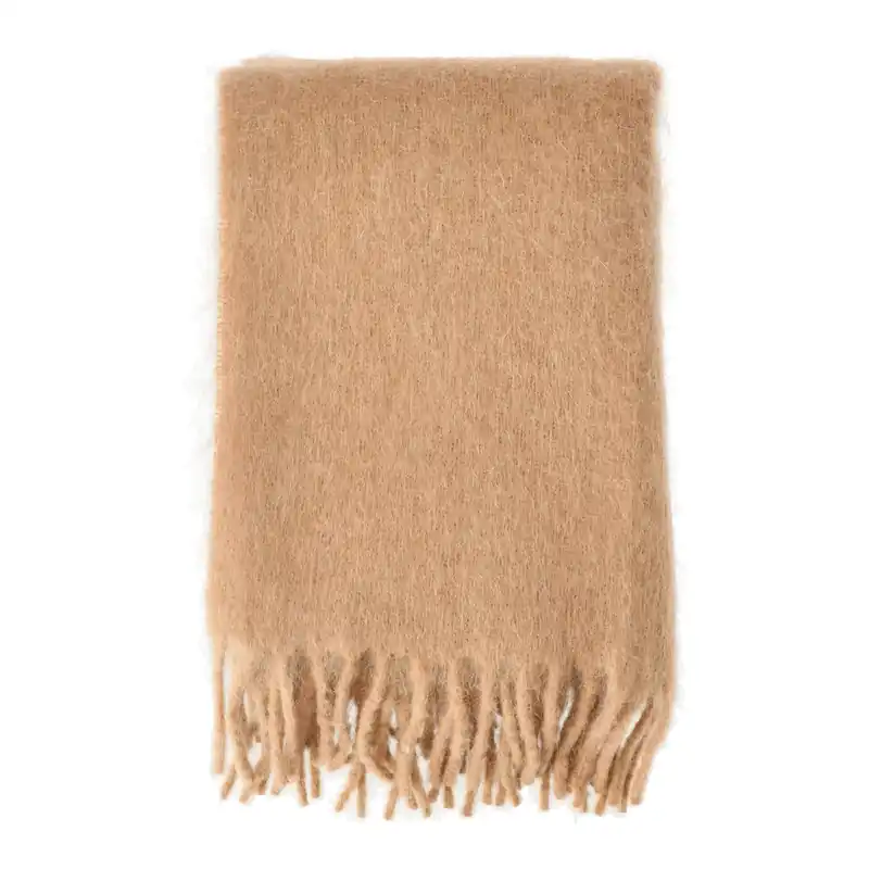 Buy Today Dune mohair throw 130x170 cm, Wheat