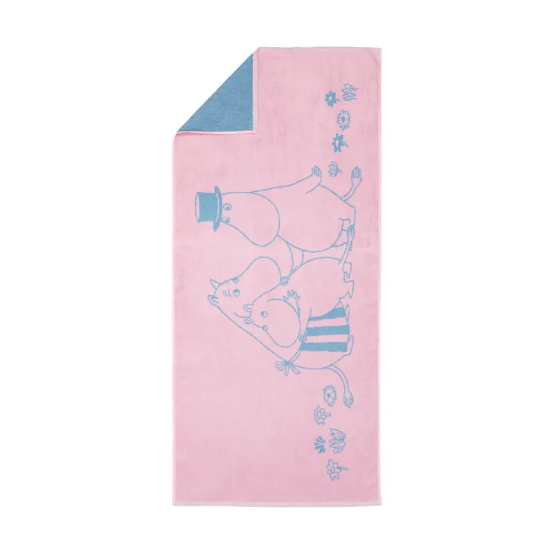 Family time Moomin bath towel, 70x140 cm Special Offer