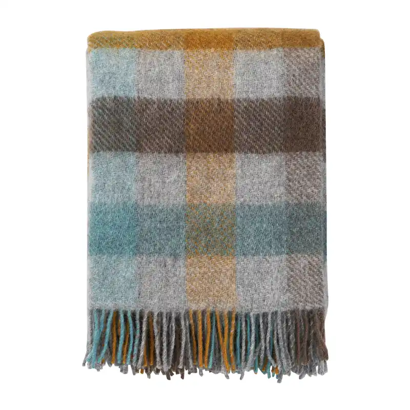 New Arrival Gotland wool throw 130x200 cm, natural grey