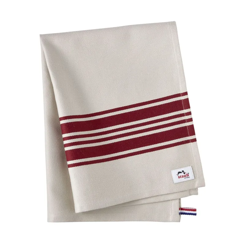 Luxury Staub kitchen towel 50x70 cm, Cherry