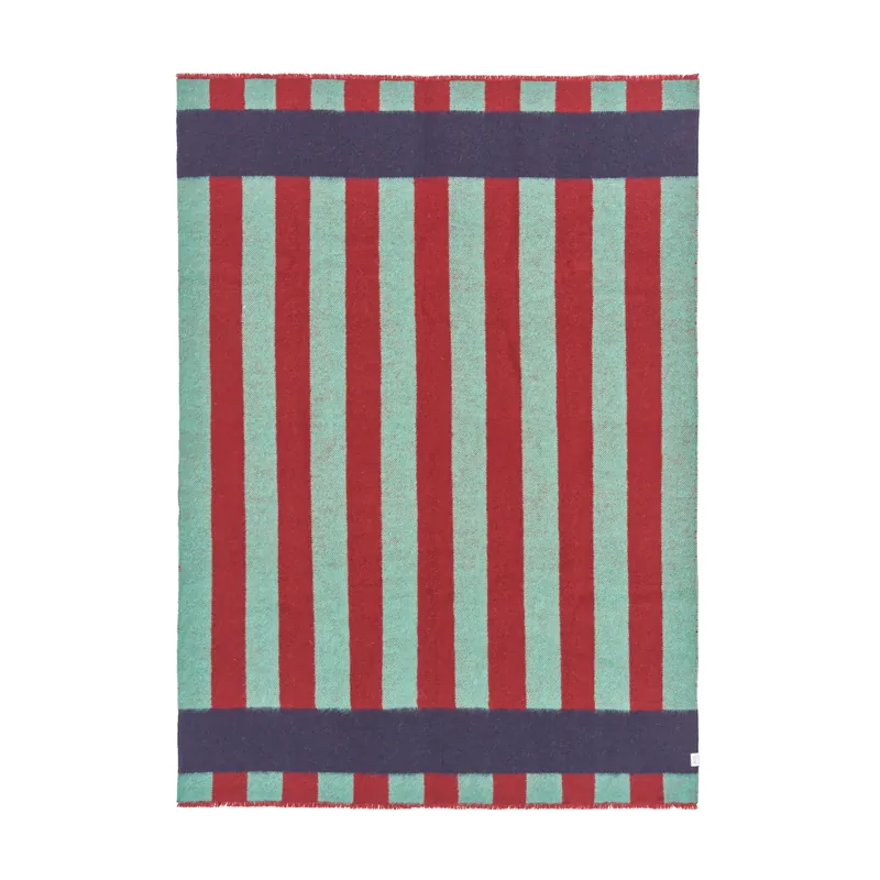 Free Delivery Aisles wool blanket 130x180 cm, Green