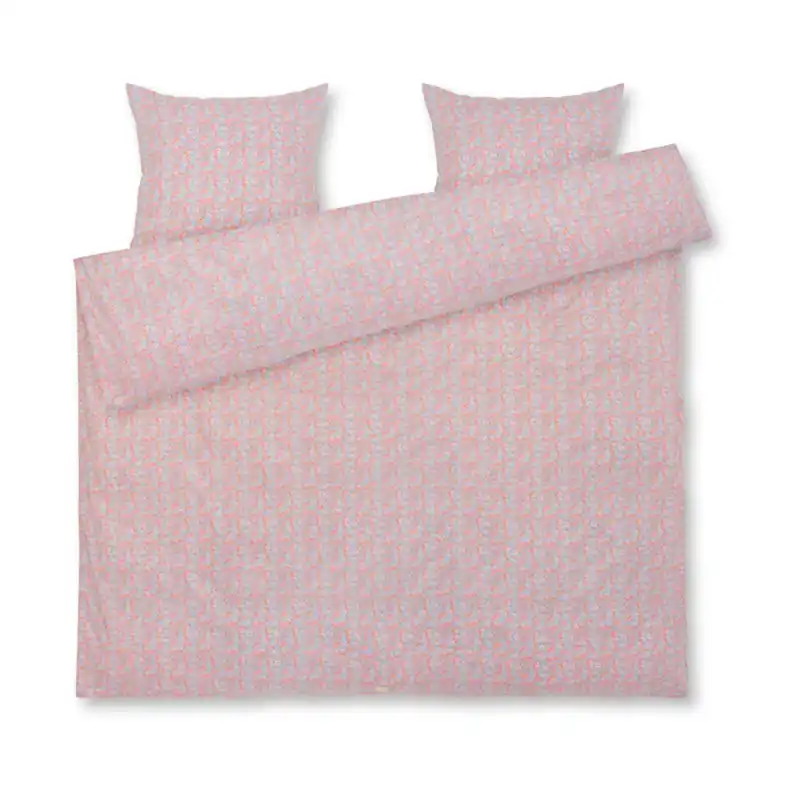 Hot Picks Pleasantly bedding set 220x220 cm, Light blue-rose