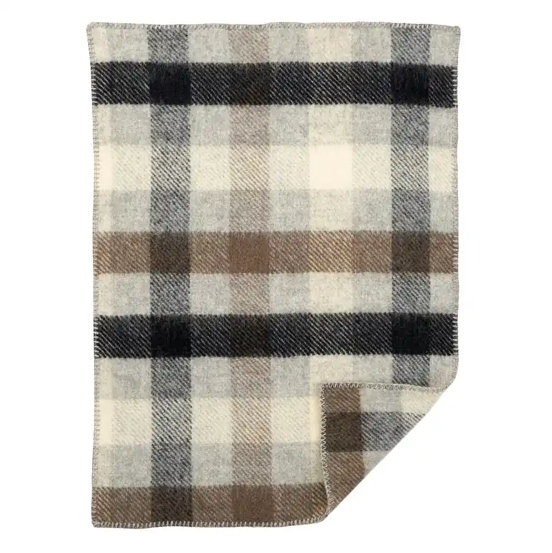Final Sale Gotland baby blanket 65x90 cm, multi grey