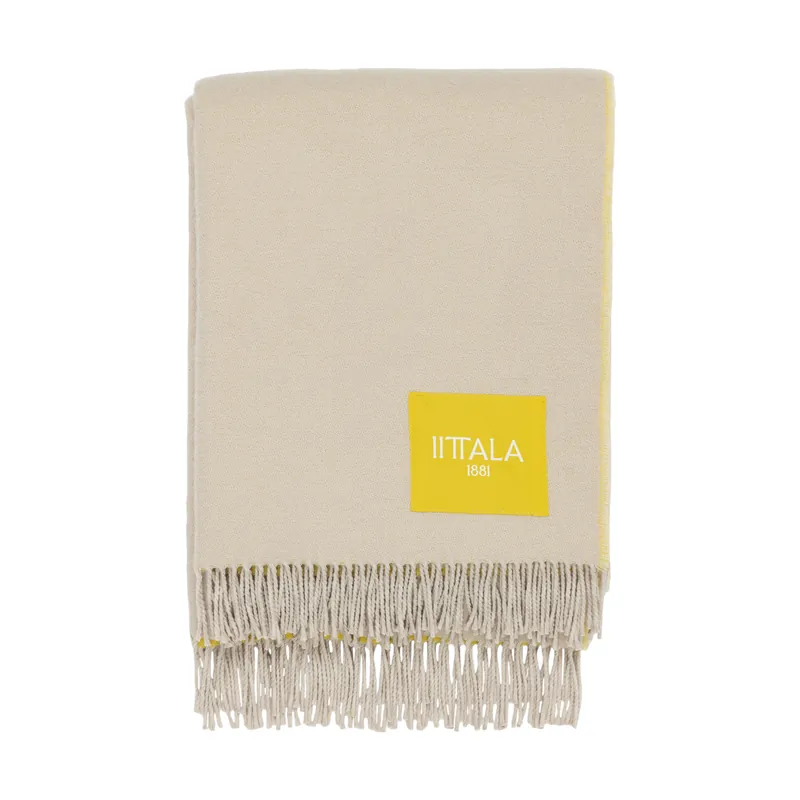Don’t Miss Out Play throw 130x180 cm, Beige-yellow