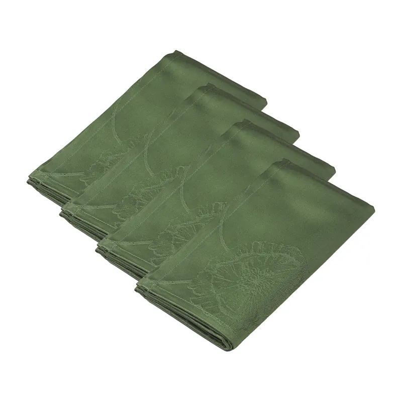Free Returns Hammershøi Poppy fabric napkin 45x45 cm 4-pack, Green