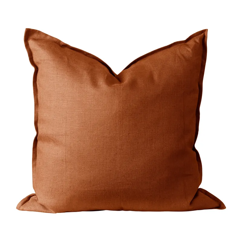 Best Choice Calm pillow case linen 50x50 cm, Dusty Rose