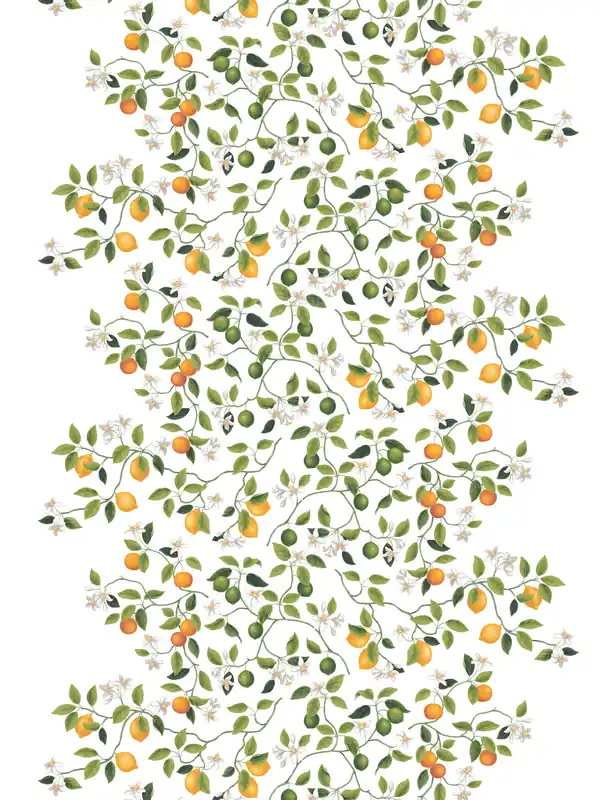 Warranty Included Citrusträdet oilcloth, Green-green
