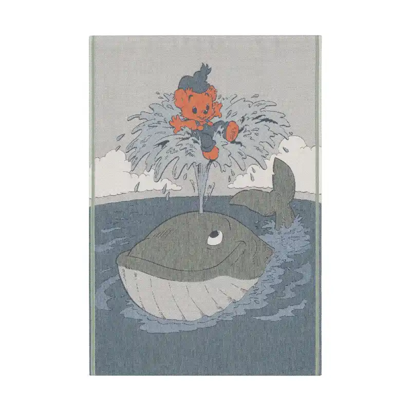Skattsökarfärden baby blanket 72x105 cm, Blue Viral