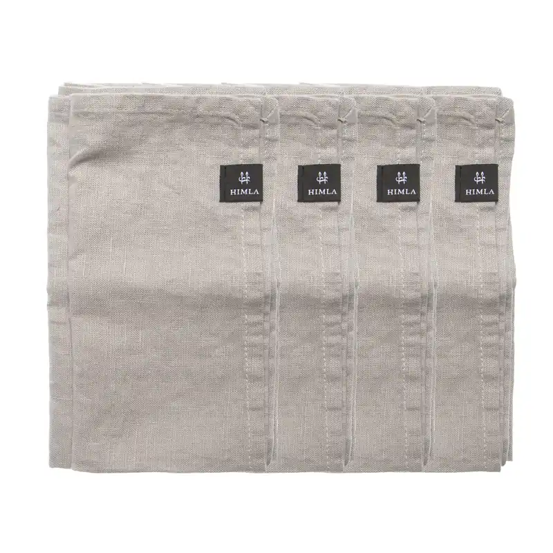 Money Back Guarantee Sunshine napkin 4-pack, Ash (light grey)