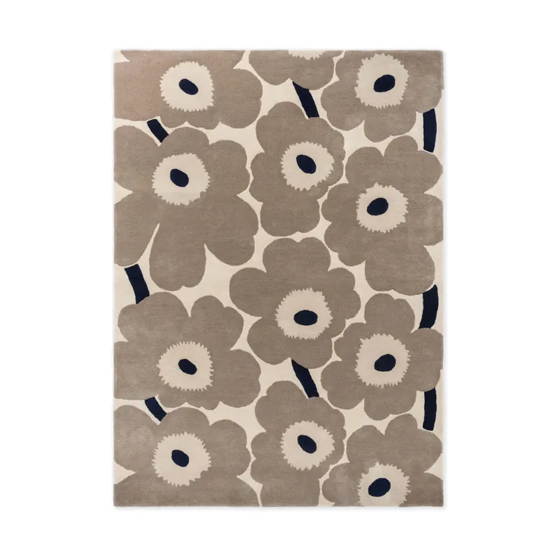 Special Discount Unikko wool rug, Greige, 170x240 cm